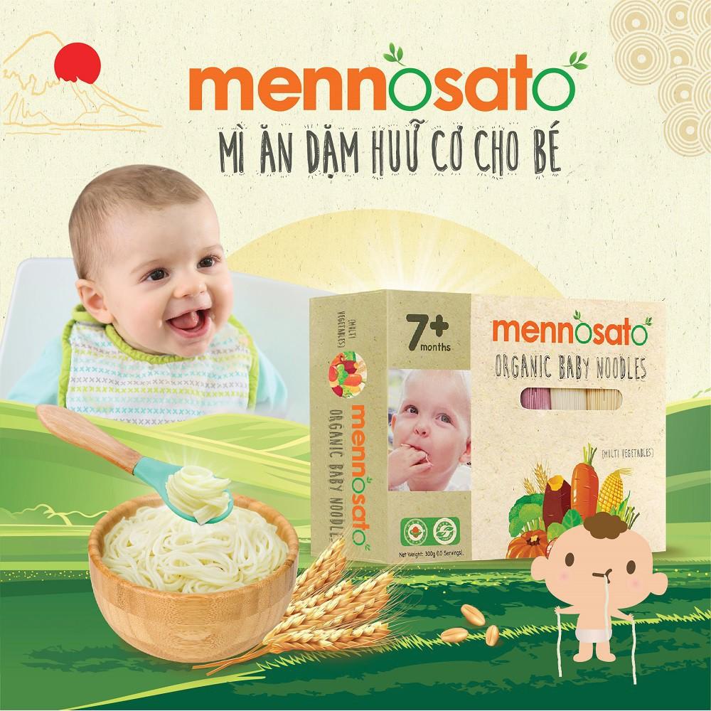 Mì hữu cơ cho bé Men No Sato 200g (NHIỀU VỊ)