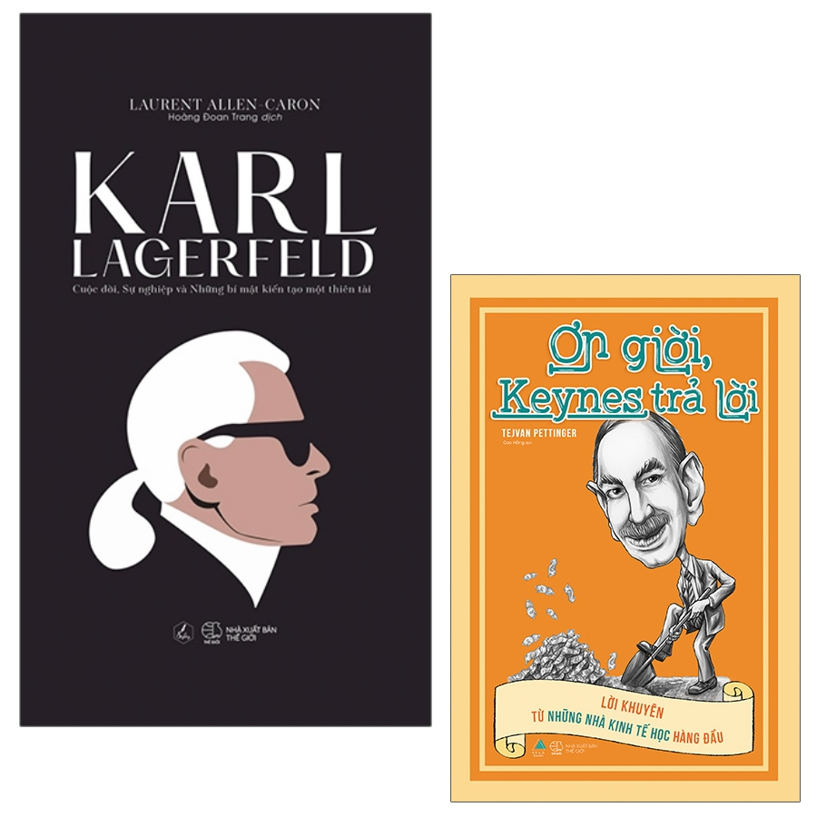 Combo Ơn Giời, Keynes Trả Lời - Lời Khuyên Từ Những Nhà Kinh Tế Học Hàng Đầu và Karl Lagerfeld - Cuộc Đời, Sự Nghiệp Và Những Bí Mật Kiến Tạo Một Thiên Tài  -sổ tay