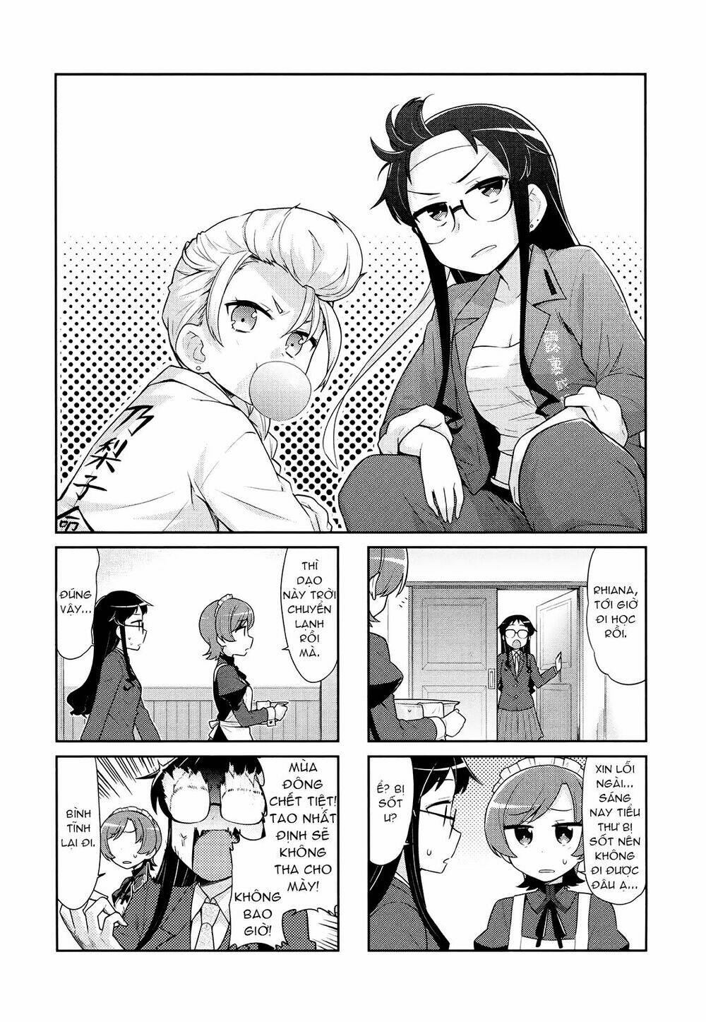 majyo to houki to kurobuchi megane chapter 40 2