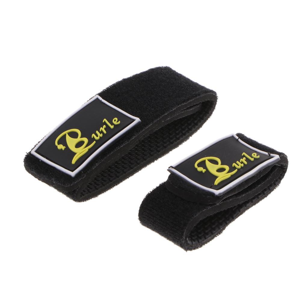 2pcs Fishing Rod Tie Fishing Tackle Rod Strap Belt Wrapping Band Pole Holder