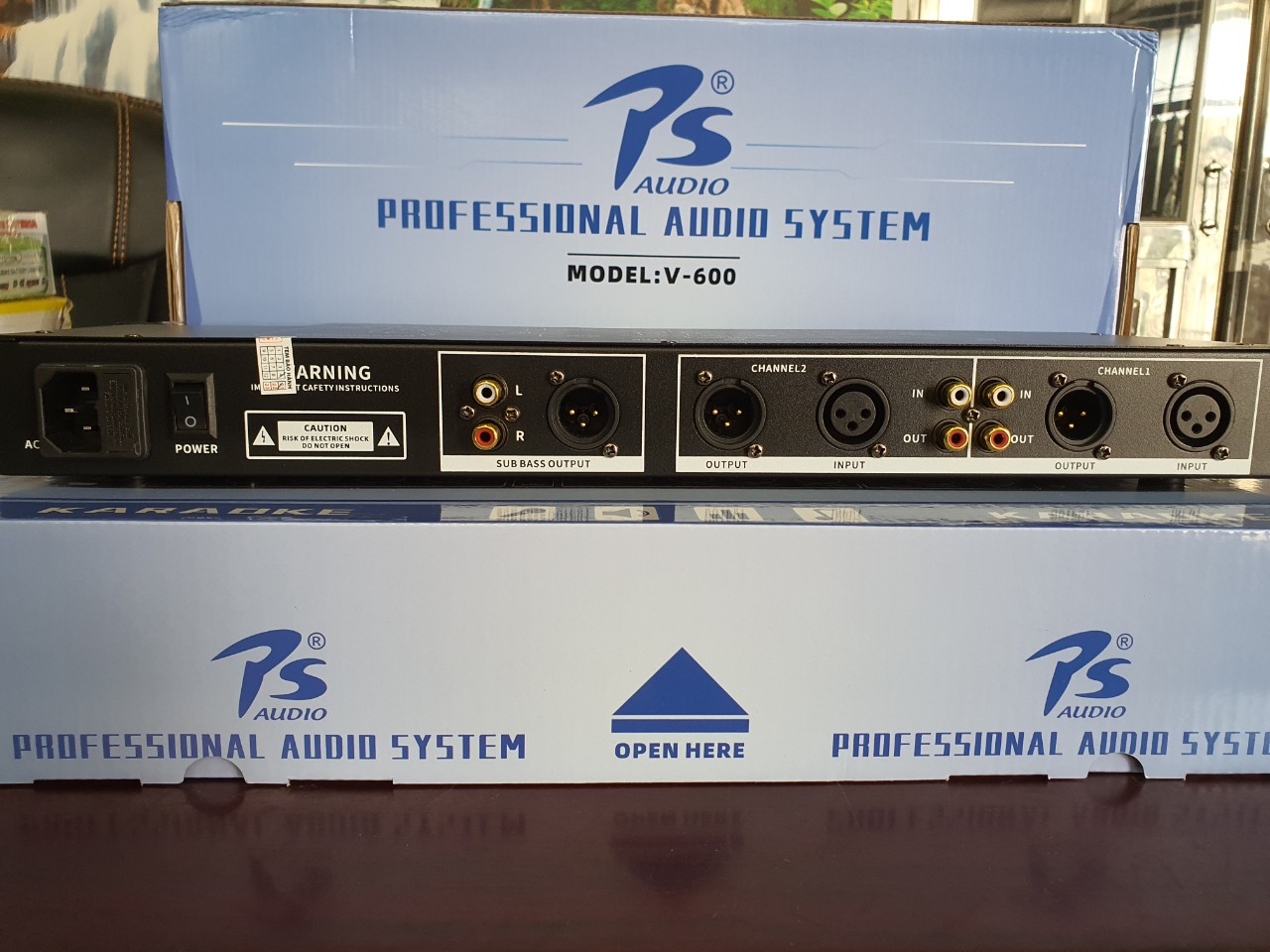 Máy nâng tiếng hát PS Audio V600, hàng chuẩn cho âm thanh chất lượng cao