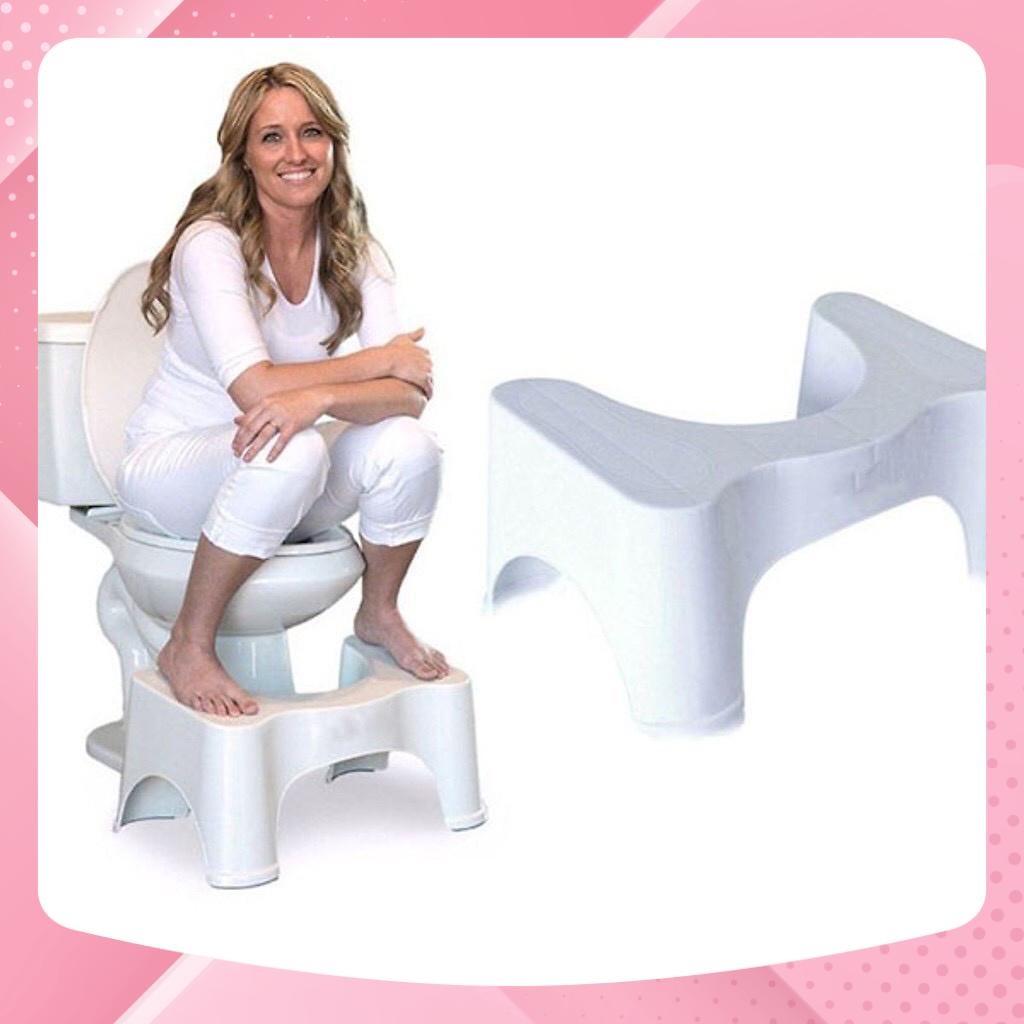 Ghế kê chân toilet, bồn cầu chống tao bón Việt Nhật, chống trơn trượt