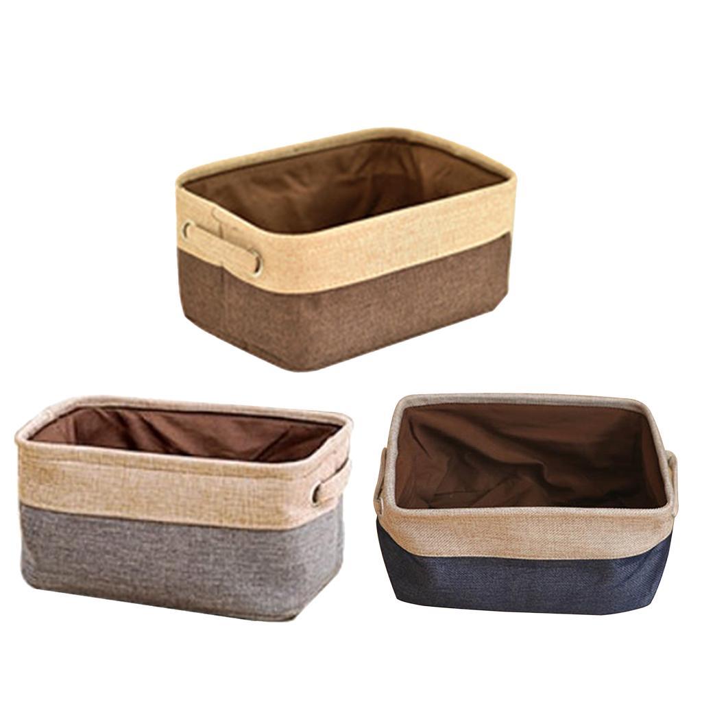 Folding Storage Basket Clothes Laundry Hamper Toys Bucket Organizer