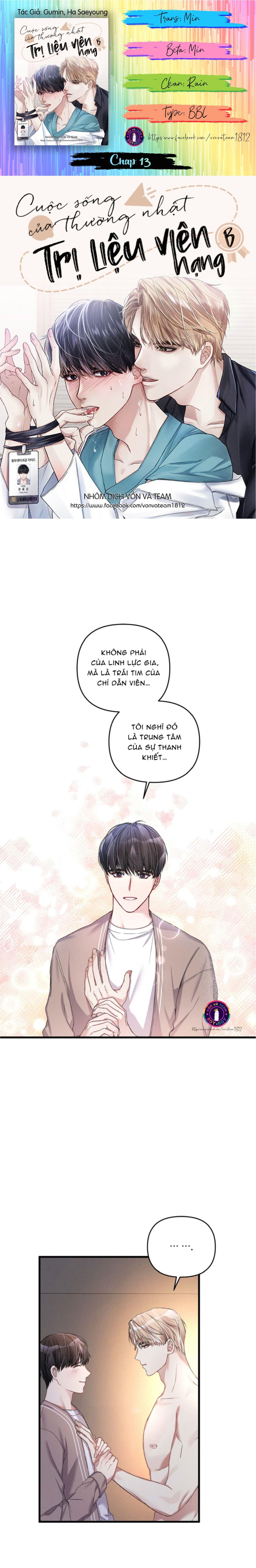 cuộc sống thường nhật của trị liệu viên hạng b chapter 13 1