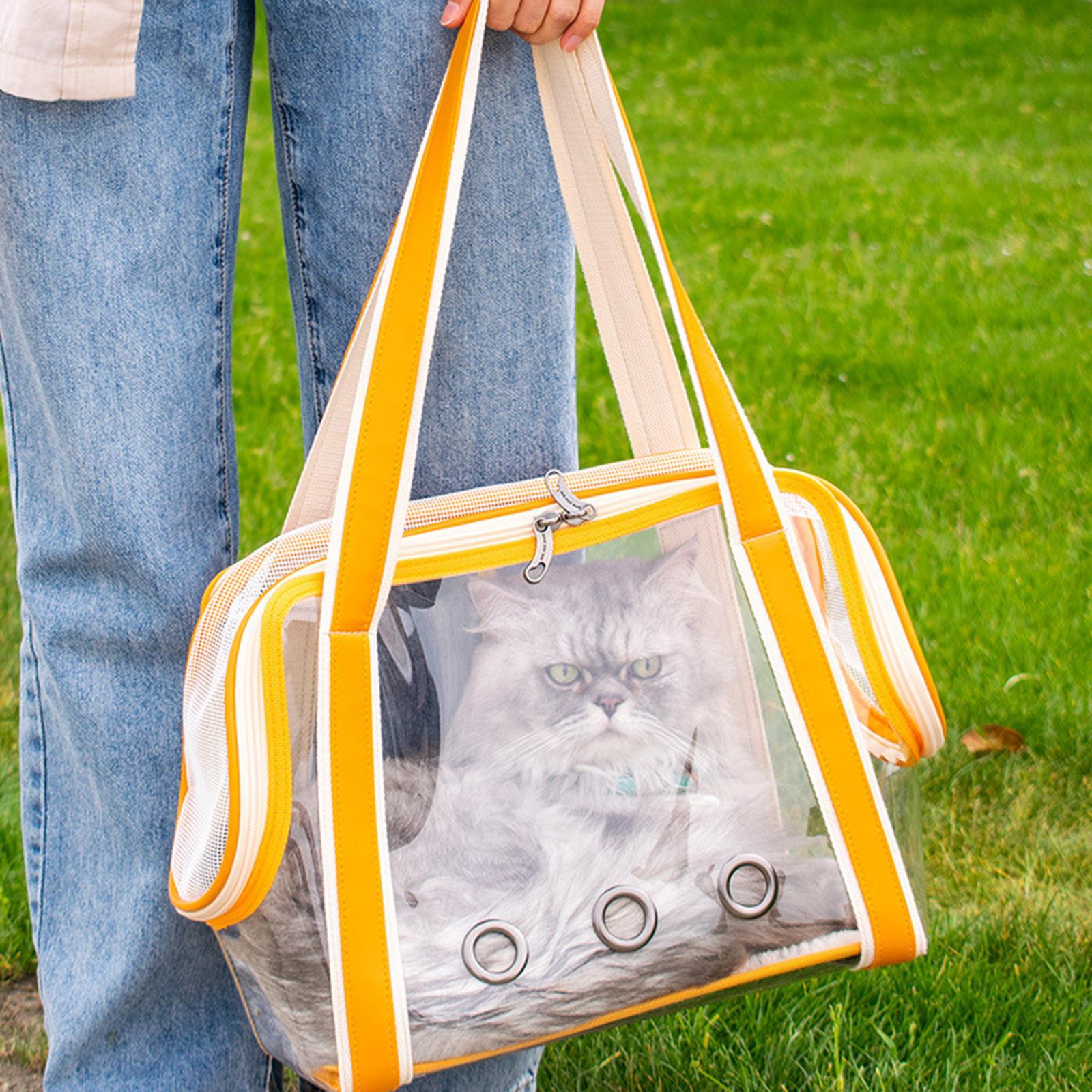 Portable Pet Carrier Travel Shoulder Breathable Bag Tote