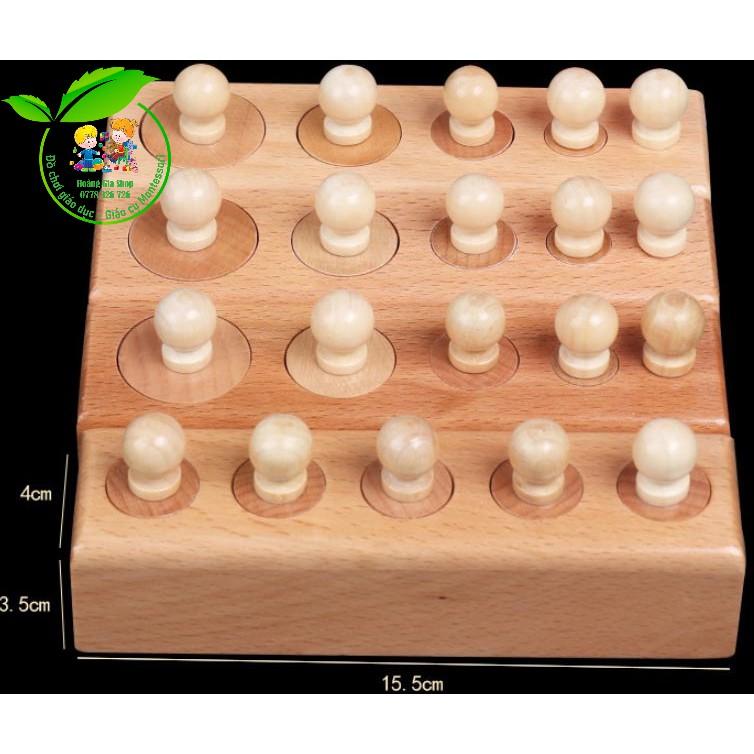 Bộ trụ có núm loại nhỏ