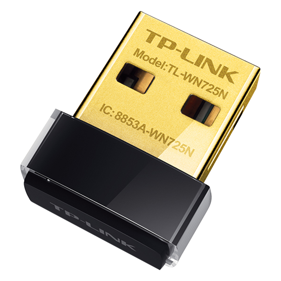 Bộ Chuyển Đổi USB Wifi Nano TP-Link TL-WN725N Chuẩn N 150Mbps - Hàng Chính Hãng