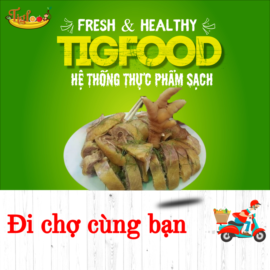 - Gà trống thịt Loại 2 -1kg