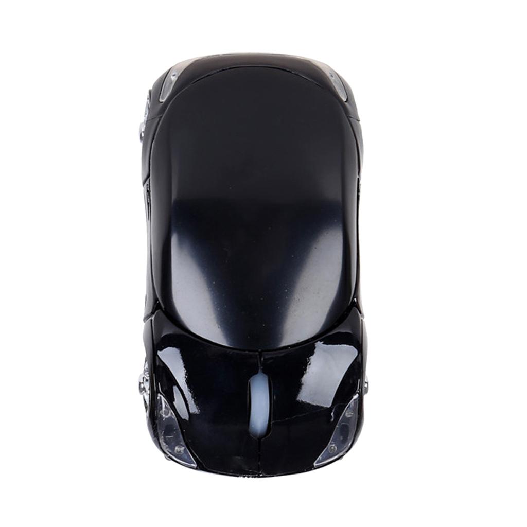 2.4Ghz Car Shape Wireless Mouse, Mini Optical 1000DPI Mice with USB Receiver