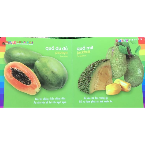 Bé khám phá môi trường xung quanh - Trái cây