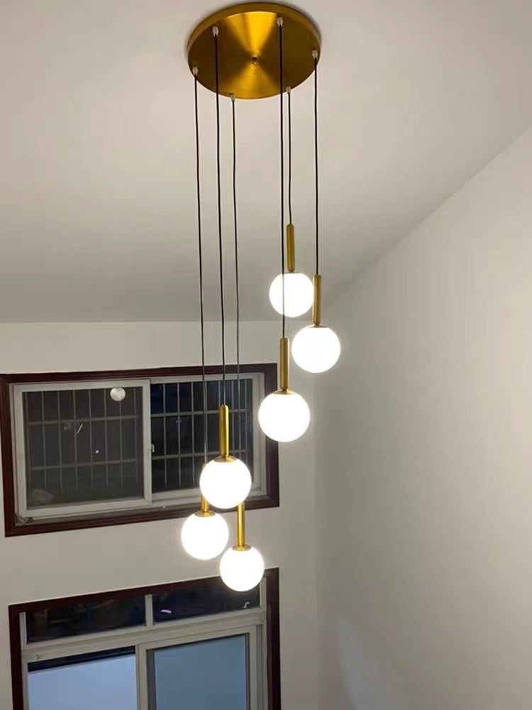 Đèn thả thông tầng TAMOGA UMINO 1036 Đường kính 600mm 3 Chế độ Ánh sáng