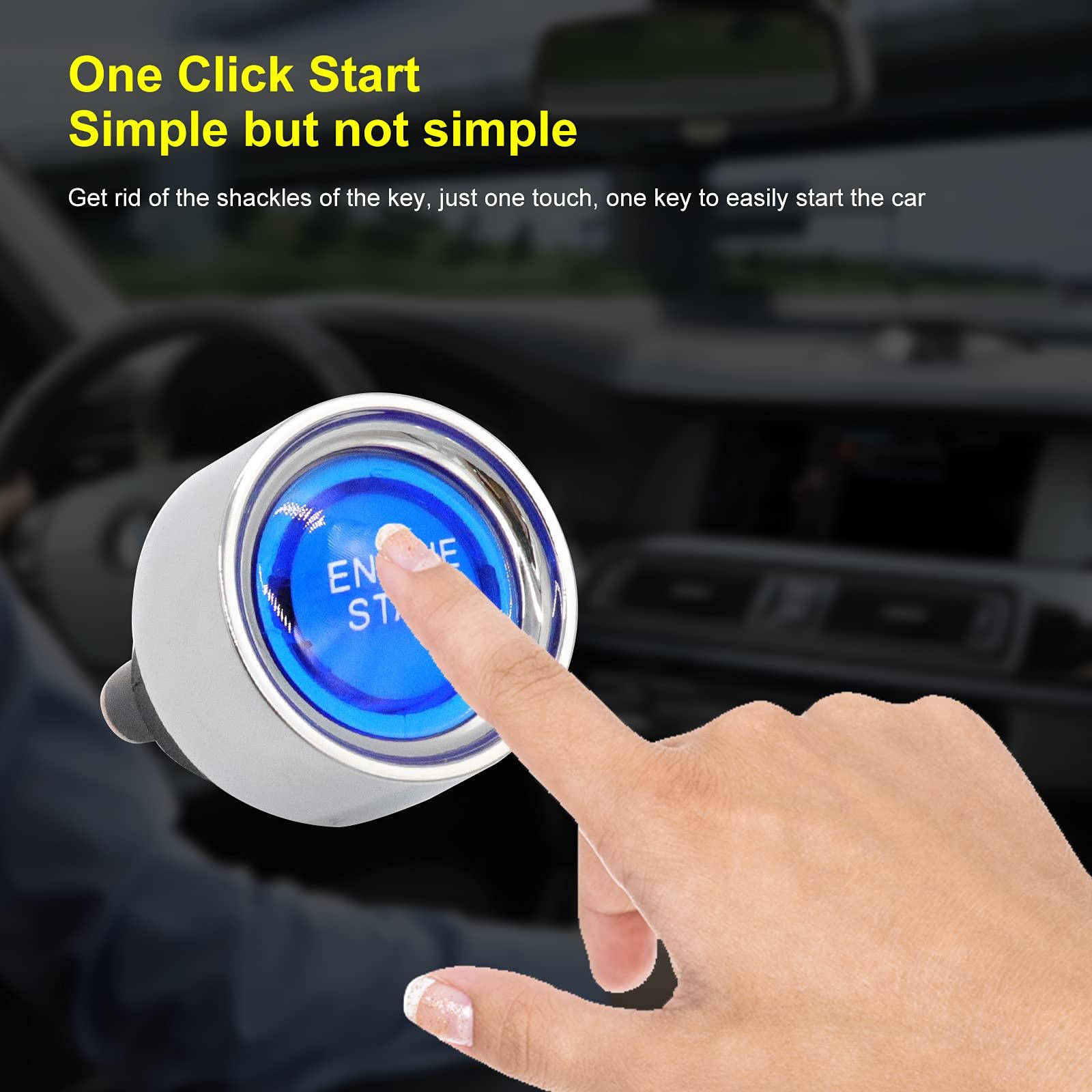 Nút bắt đầu của Nút khởi động động cơ DC 12V 50A cho xe hơi