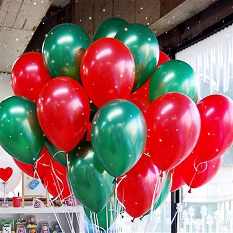 Bong bóng bay nhũ Thái Lan 10'' 25 cái/bịch trang trí sinh nhật