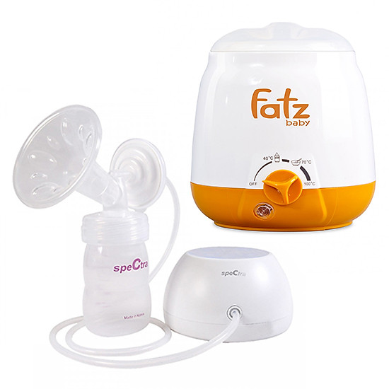 Combo Máy Hút Sữa Spectra M1 + Máy hâm sữa 3 chức năng FatzBaby FB3003SL