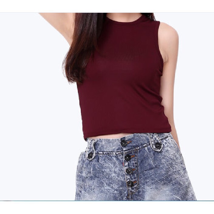 Áo ba lỗ ngược CHIPXINHXK dáng croptop