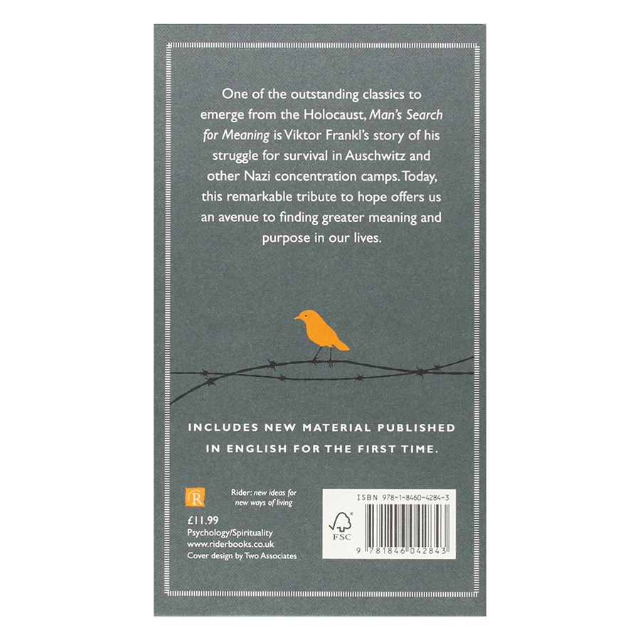 Man'S Search For Meaning: The Classic Tribute To Hope From The Holocaust
