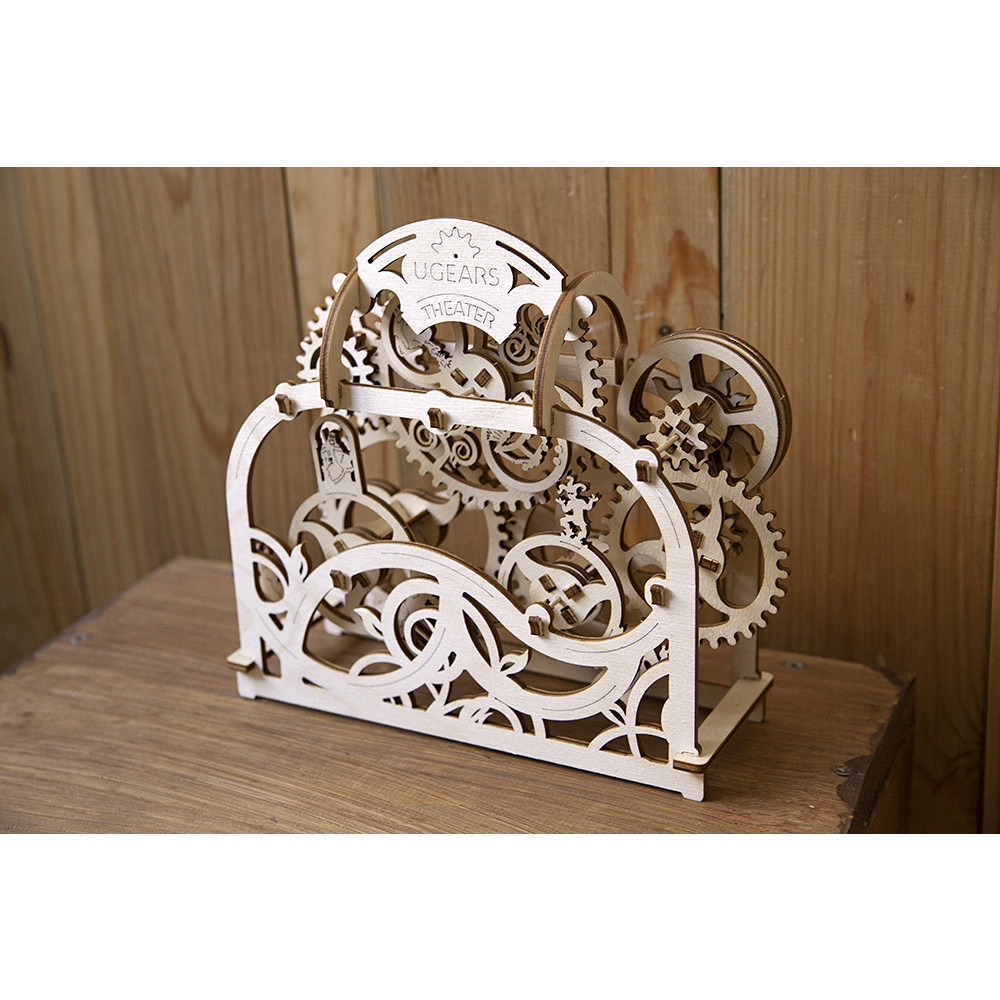 Mô hình Gỗ Cơ Khí - Ugears Theater - Sân khấu kịch, sản phẩm chính hãng Ugears, nhập khẩu nguyên bộ từ EU, mô hình lắp ráp 3D, DYI