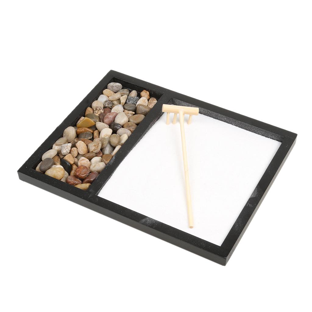 Japanese Zen Garden Sand Rocks Taoist Fengshui Yin Yang - Meditation #3