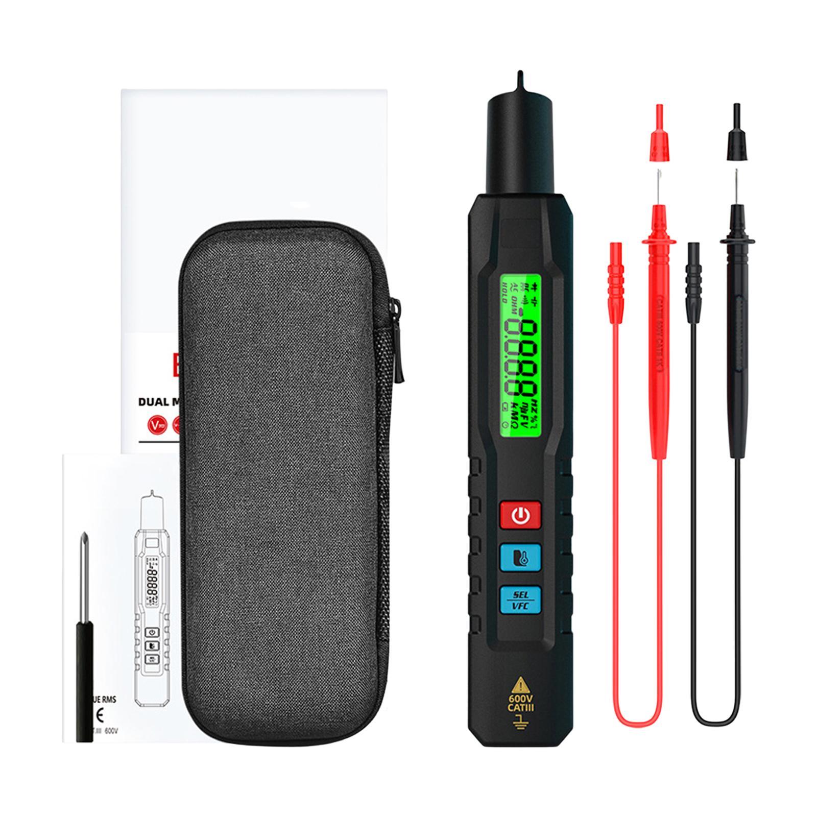 Digital Multimeter LCD Display Continuity Test Automatic for Electricians