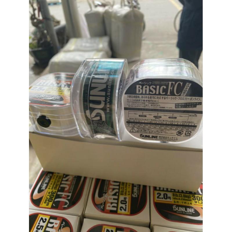 Cước câu cá Sunline basic FC 300m