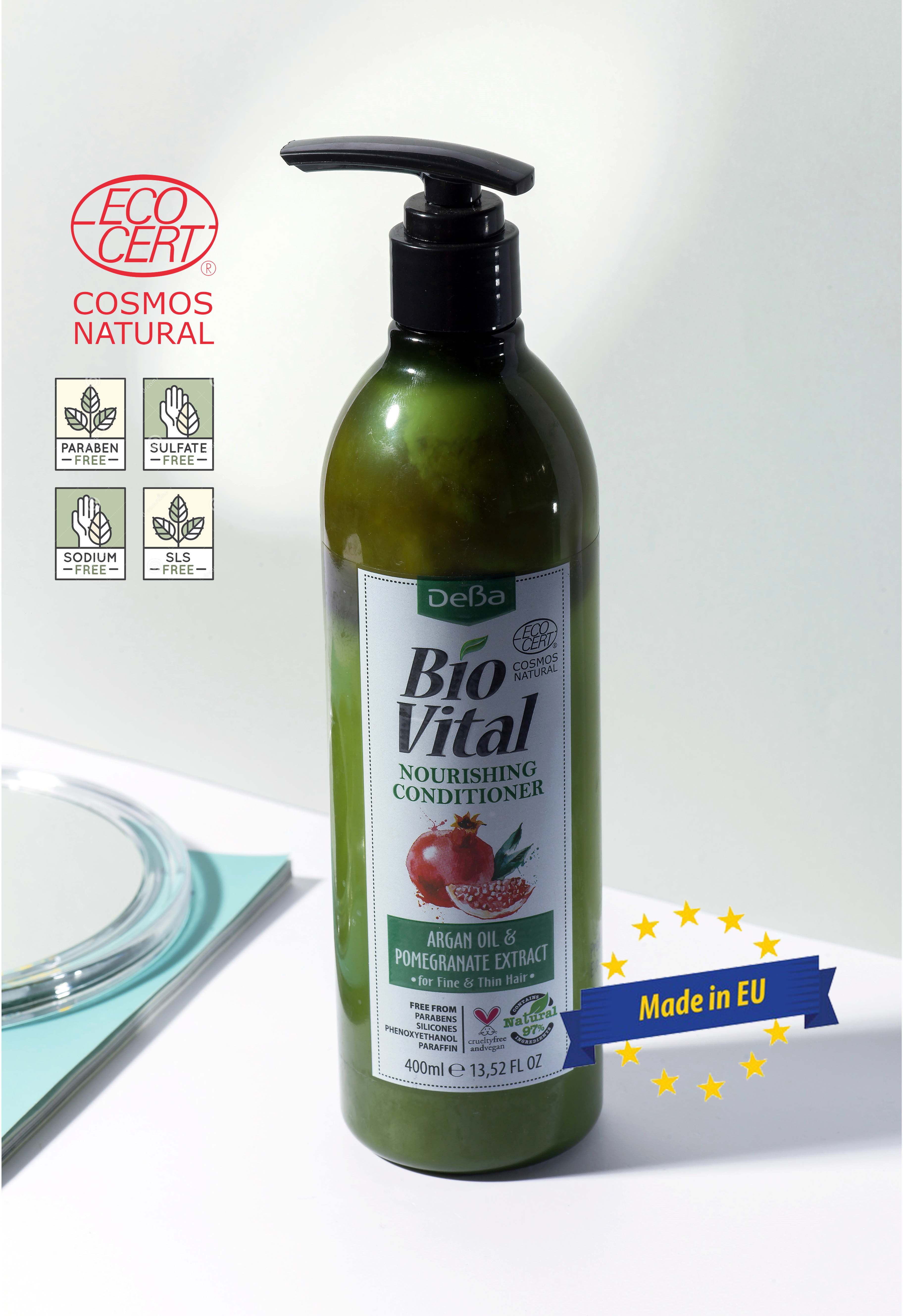 Dầu Xả Nuôi Dưỡng Tóc Deba Bio Vital Argan Oil &amp; Pomegranate