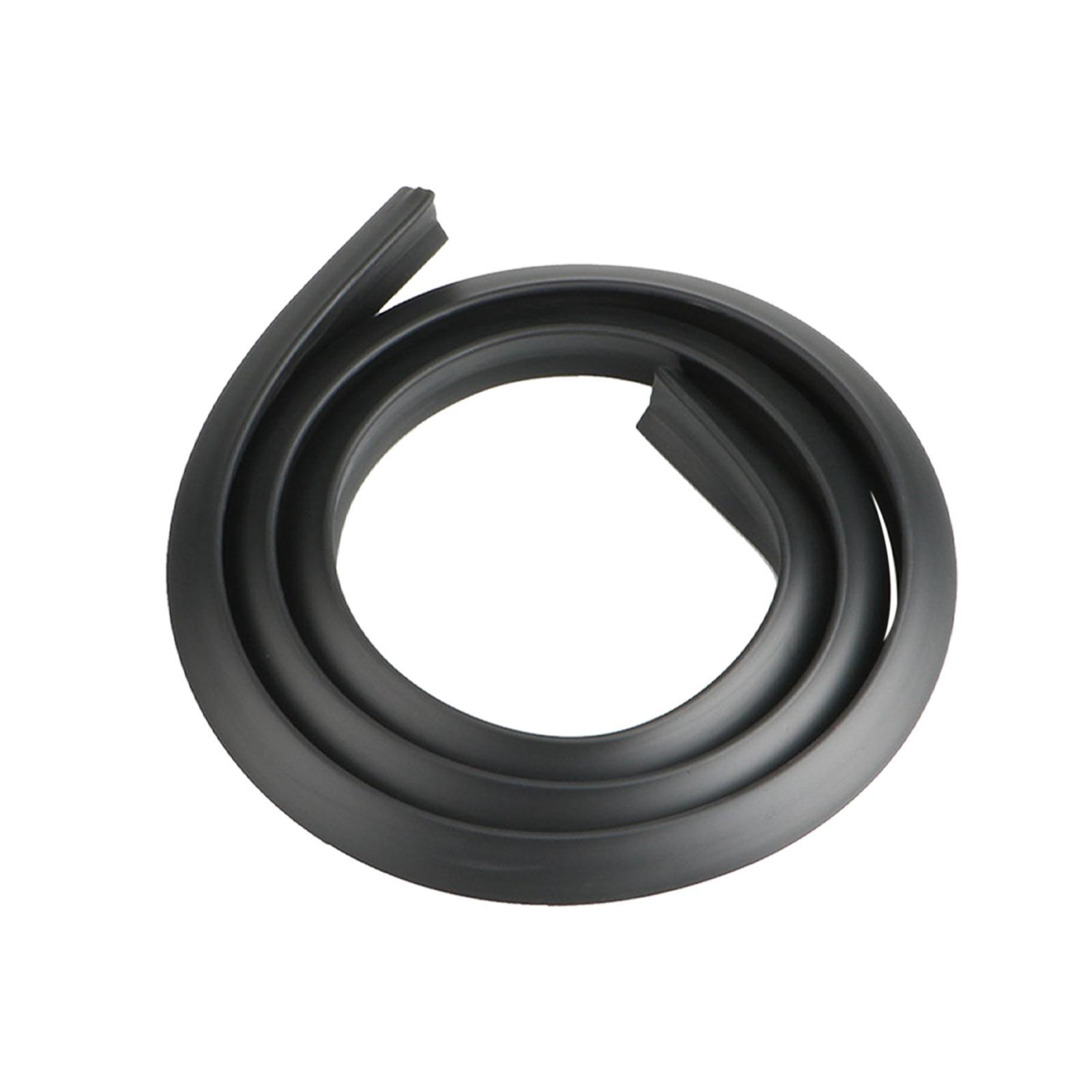 Car Wheel Extension 1.5M Rubber Material Automotive Accessory Black