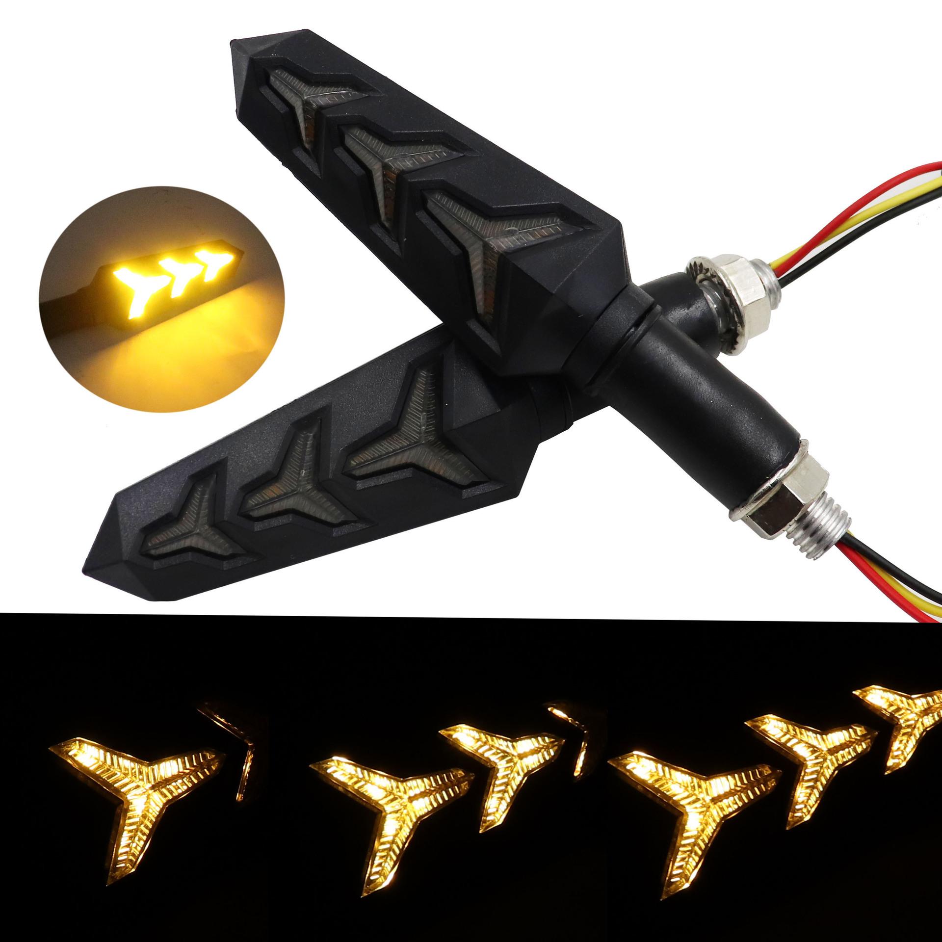 Đèn Xi Nhan Hình Tam Giác 12v Cho Xe Mô Tô