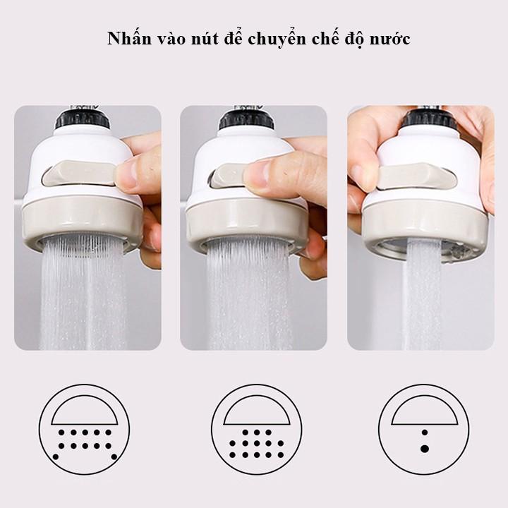 ĐẦU VÒI NỐI RỬA BÁT TĂNG ÁP XOAY 360 ĐỘ - Vòi Nước Tăng Áp lực Cho Bồn Rửa Chén,Bồn Rửa Tay