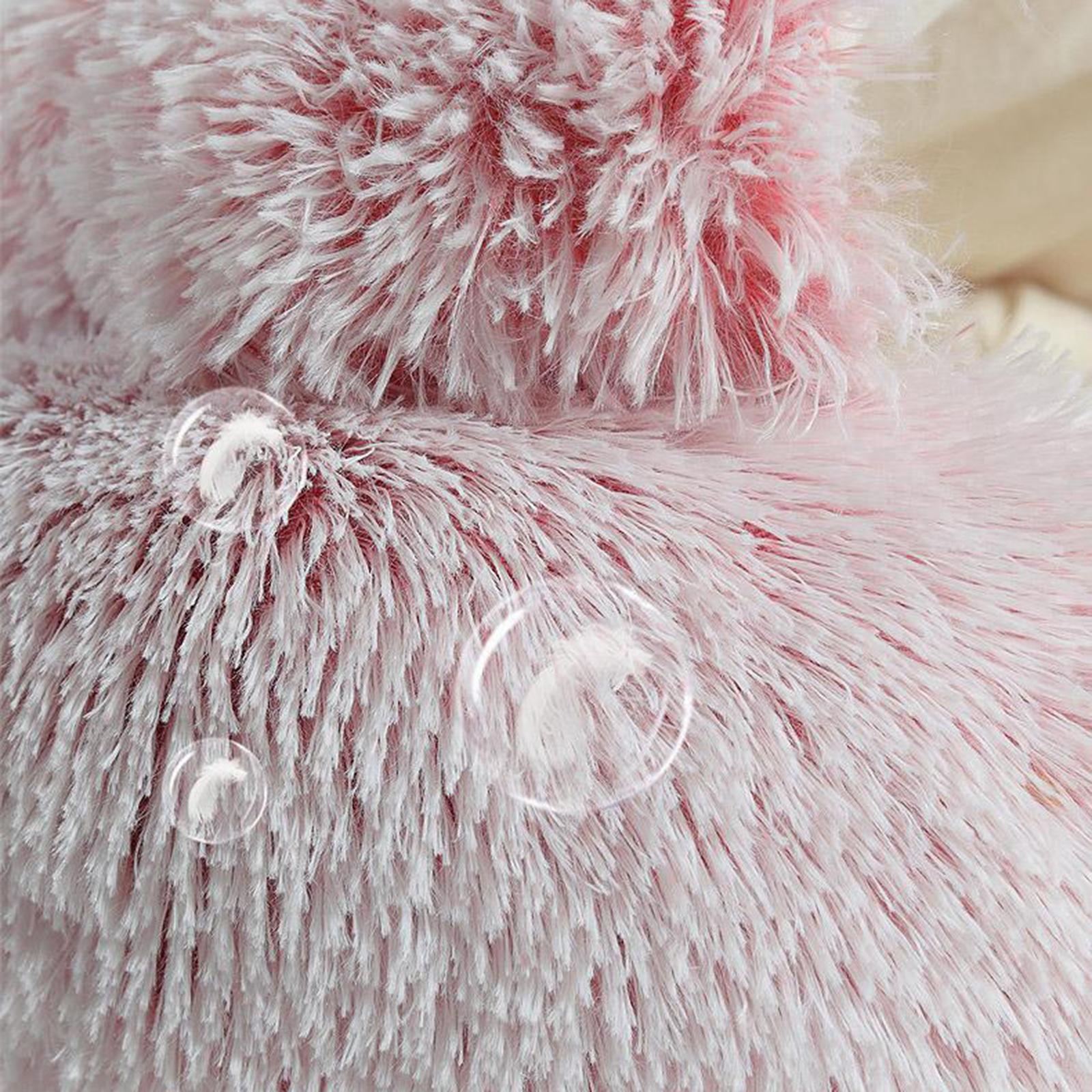 Pet Kennel Bed Round Nest Sleeping Pink 40cm