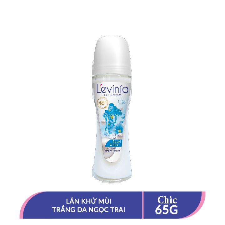 Lăn Khử Mùi Trắng Da, Ngọc Trai Pearl White 65g - Chic