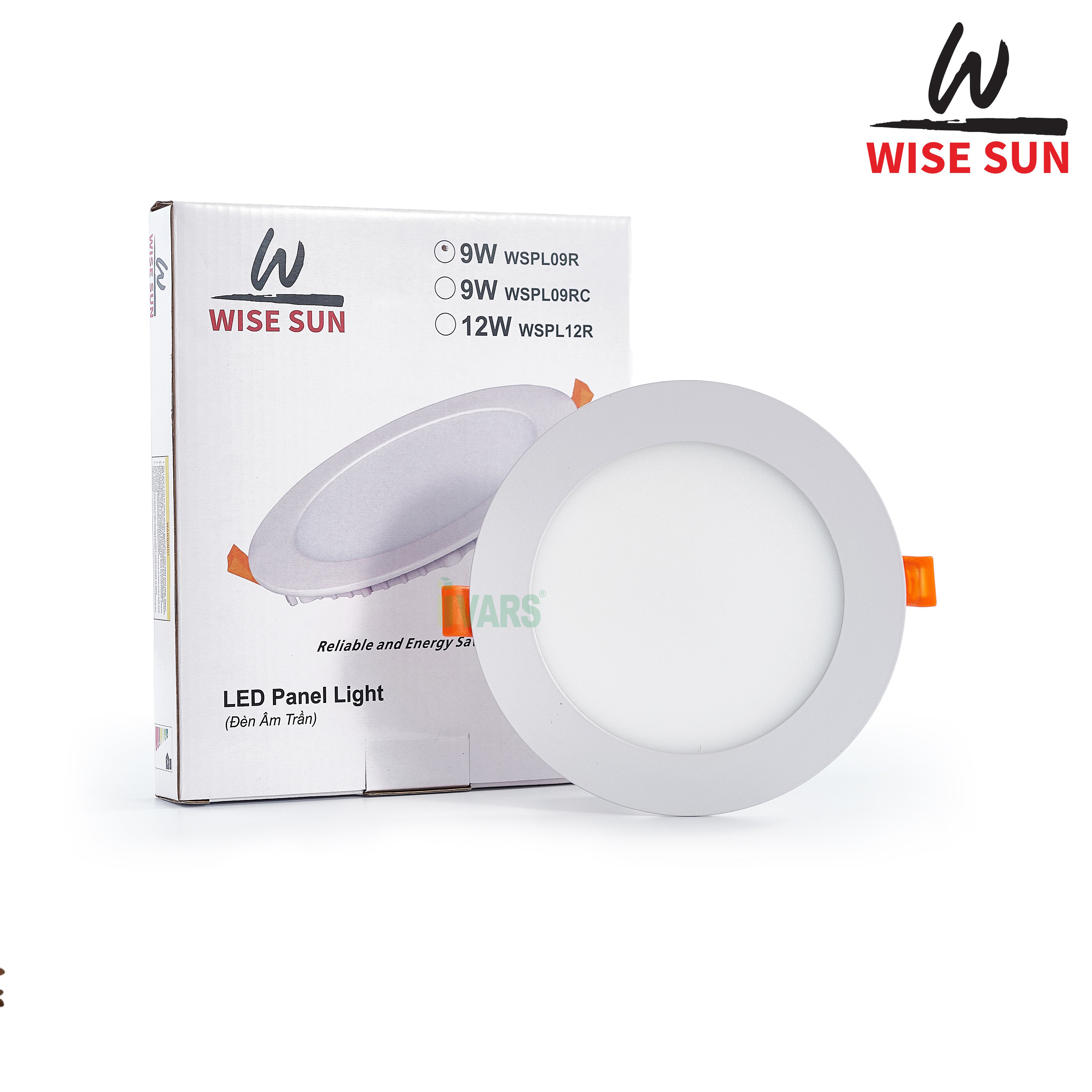 Đèn LED panel âm trần Wise Sun giá rẻ - chất lượng 9/12W đơn sắc