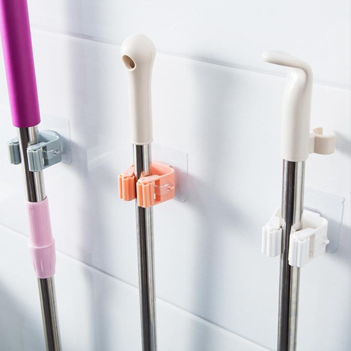 Kẹp Treo Đồ Dùng Về Sinh Chổi, Cây Lau Nhà Tiện Lợi Sạch Sẽ Cho Không Gian - Hàng Loại 1