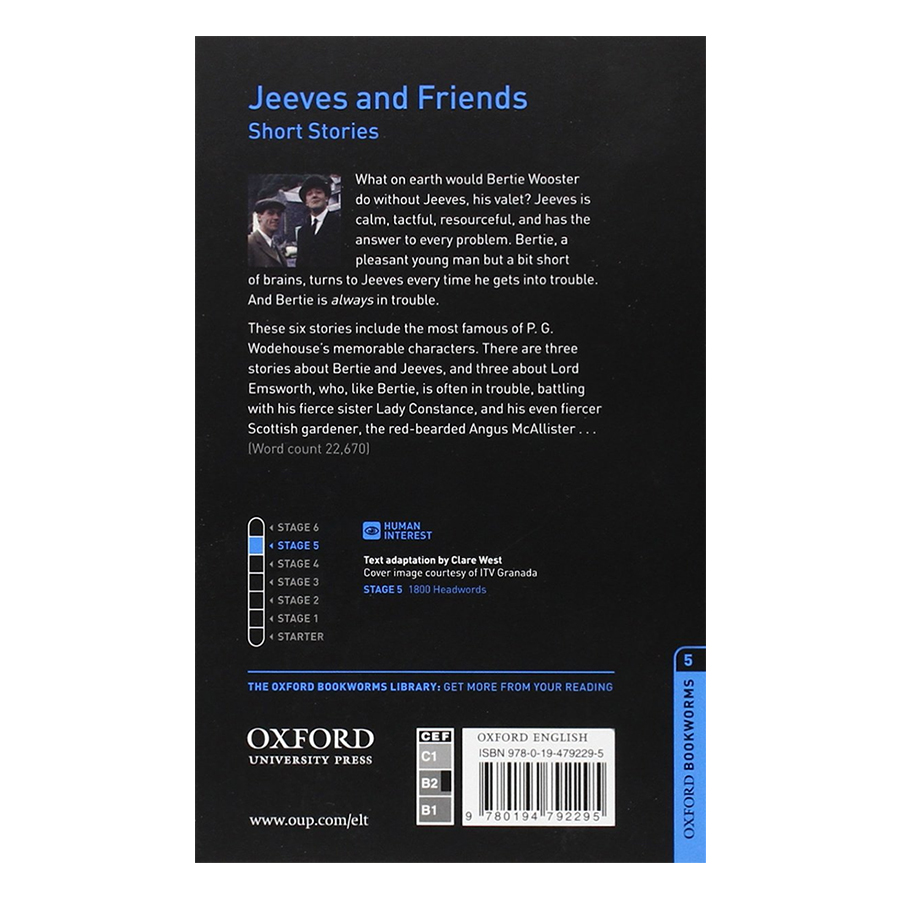 Oxford Bookworms Library (3 Ed.) 5: Jeeves and Friends