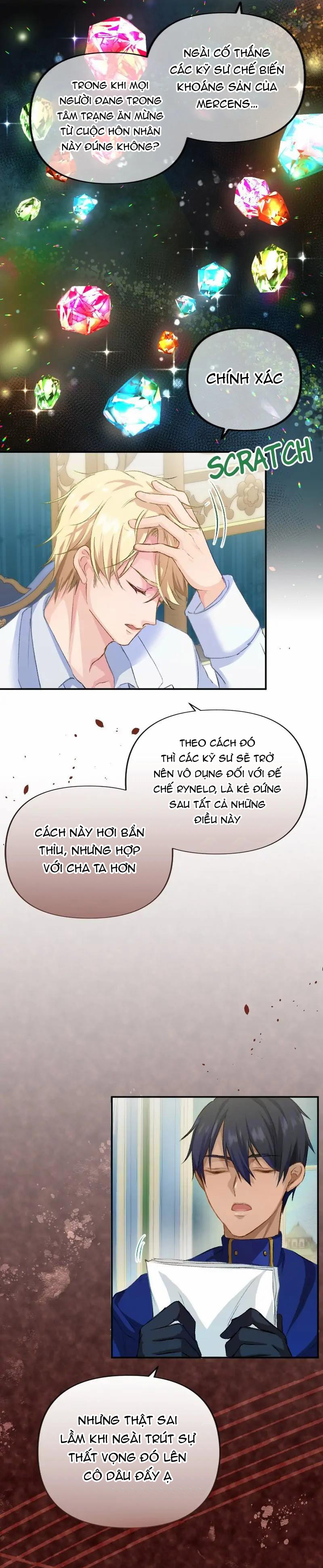 cô dâu lừa dối và chàng sư tử hung dữ chapter 5.2 3