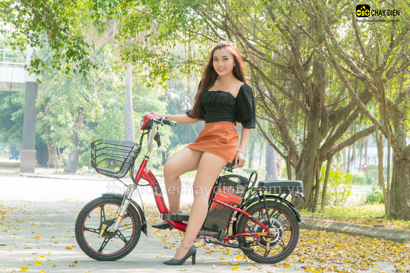 XE ĐẠP ĐIỆN VNBIKE V1 18INCH