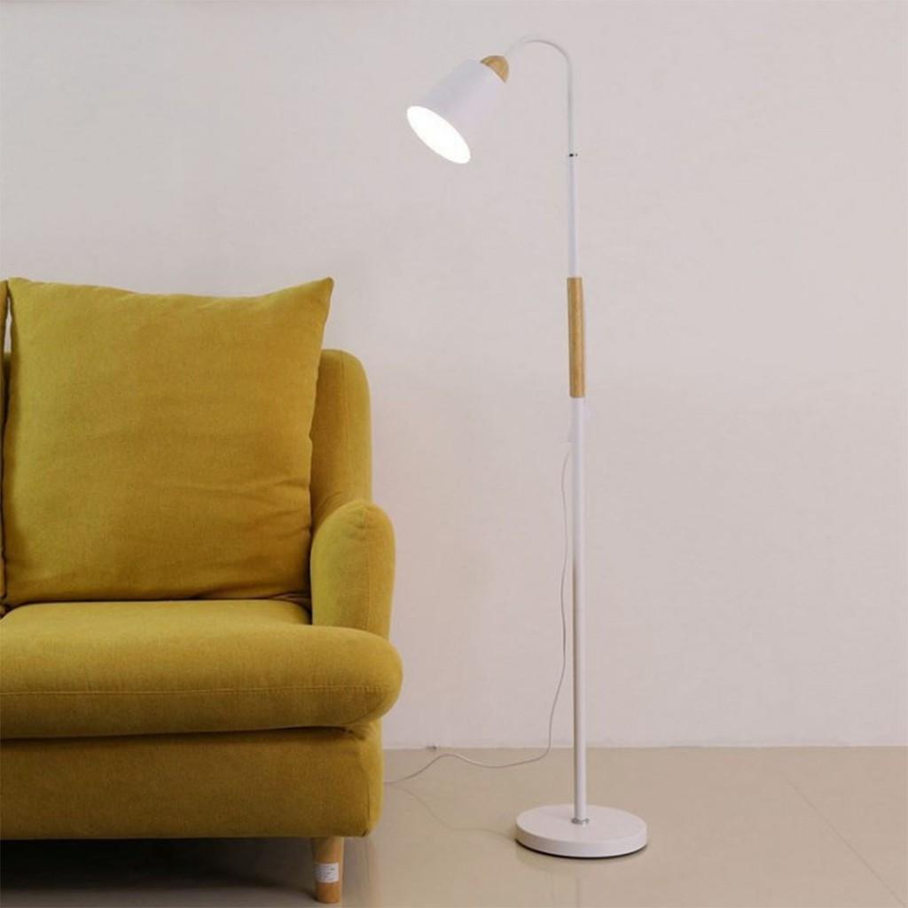 Đèn Cây Đứng Cao Cấp D300 - Đèn Đứng Trang Trí Nội Thất, Kèm Bóng LED Bảo Vệ Mắt - Góc ánh sáng 360 độ Phù Hợp Mọi Không