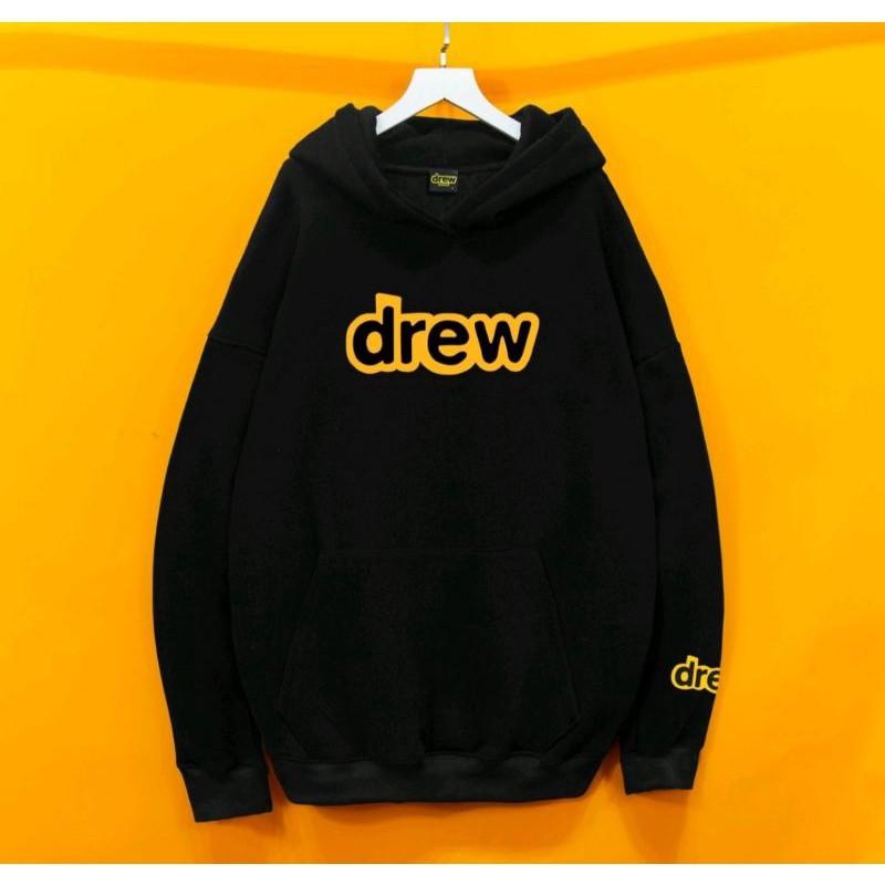 Áo hoodie drew, chất liệu vải nỉ bông dày thu đông cao cấp