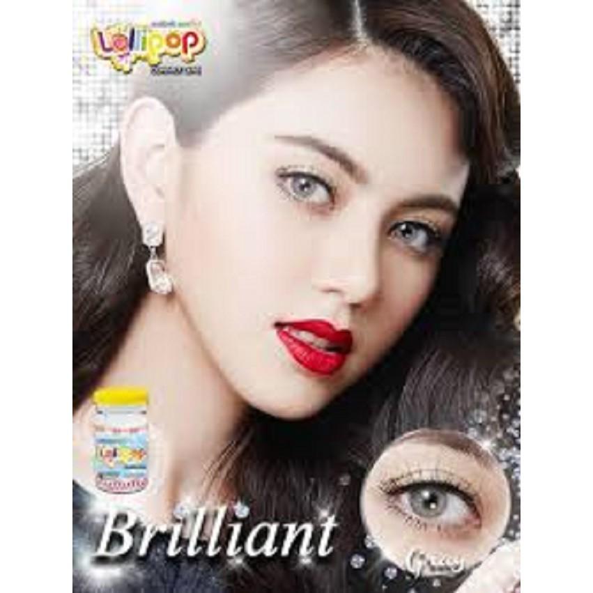 Kính áp tròng 1 năm màu xám CÓ ĐỘ cho nam và nữ