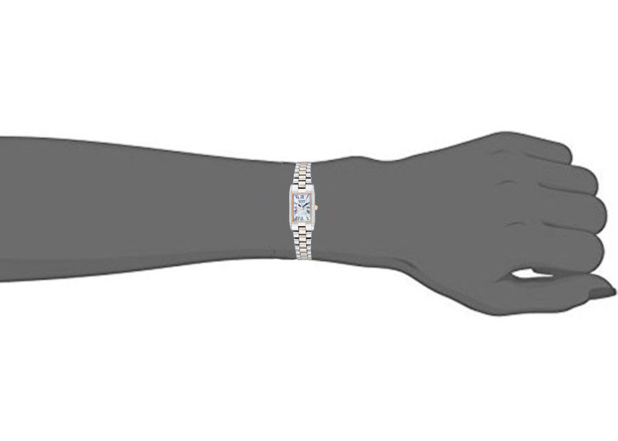 Đồng Hồ Nữ Citizen Đính Đá Swarovski Dây Thép Không Gỉ EW9816-51D - Mặt Xà Cừ