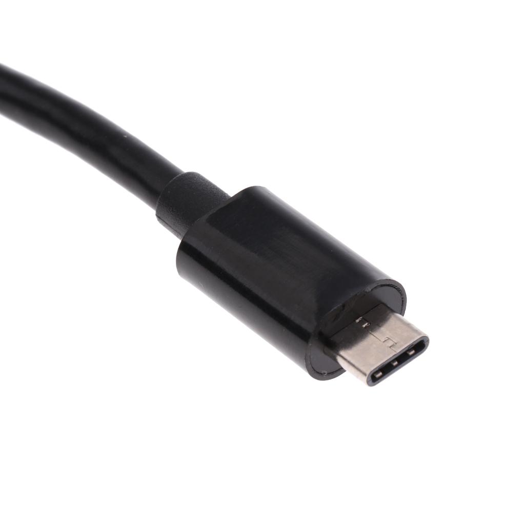 USB 3.1Type C to VGA Adapter Converter Notebook Laptop For Macbook 12'' Galaxy S8