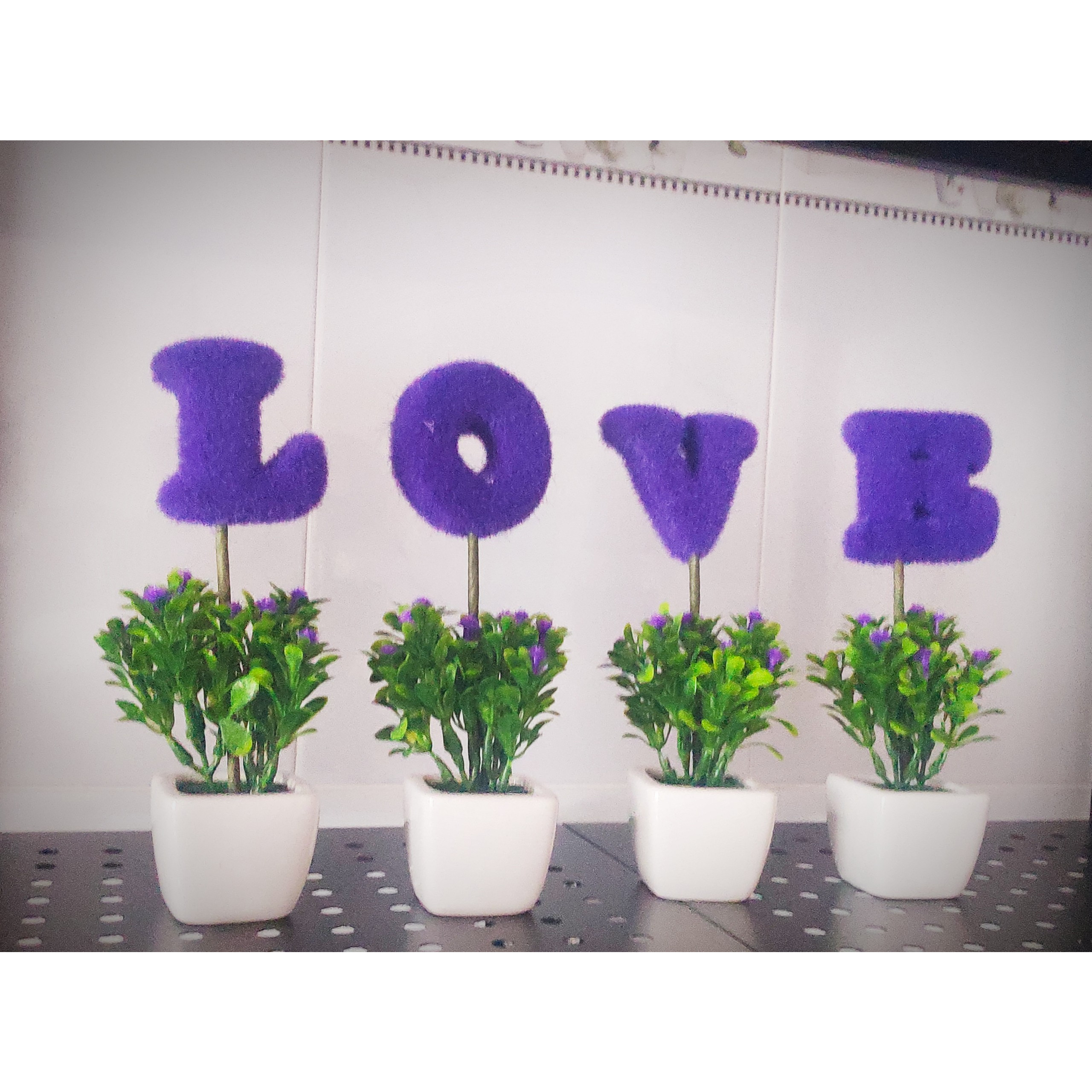 Bộ cây Chữ LOVE trang trí nhà cửa trang trí tiệc cưới trang trí nội thất