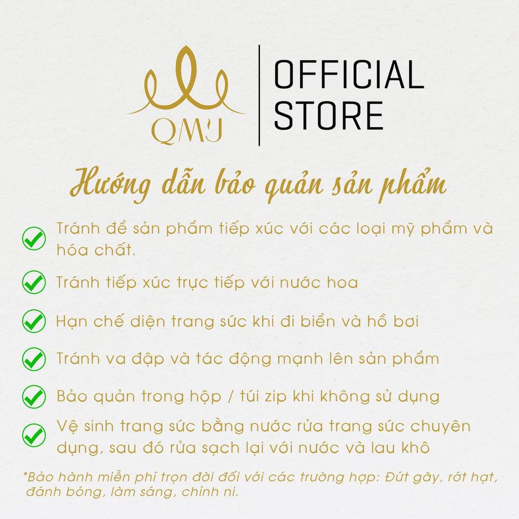 Kiềng trang sức bạc QMJ Sang chảnh, thiết kế độc đáo - Q206