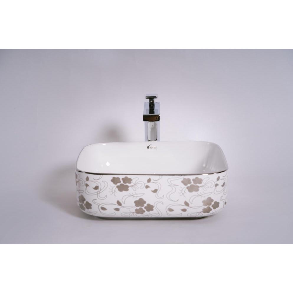 LAVABO CHẬU RỬA MẶT HOA VĂN ĐẸP S023