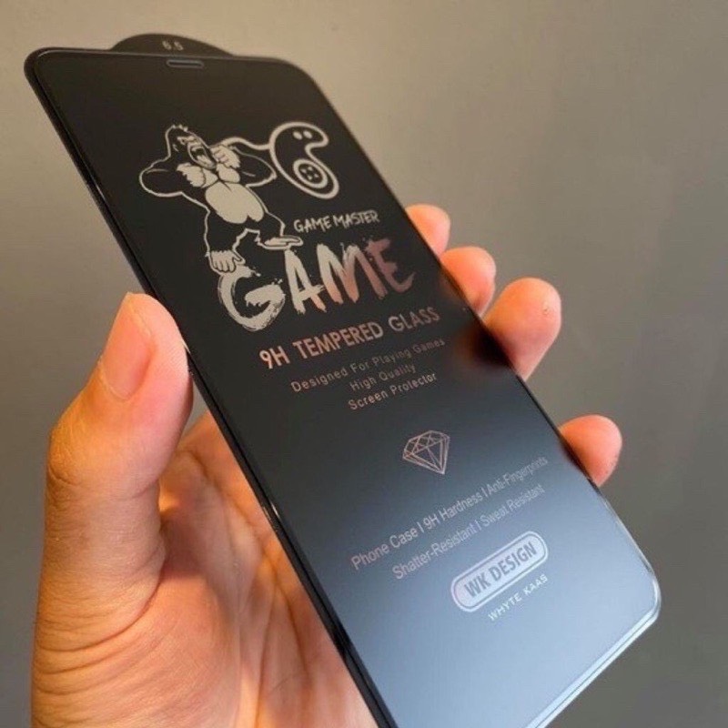 Kính Cường Lực Kingkong iPhone, Màn Nhám Chống Vân Tay Dành Cho Game Thủ - Full Hộp - Hàng Chính Hãng