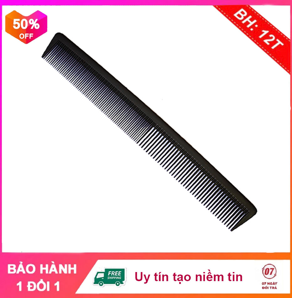 Lược Cắt Tóc Toni&Guy CarBon 06100 Dài Cực Bám Tóc