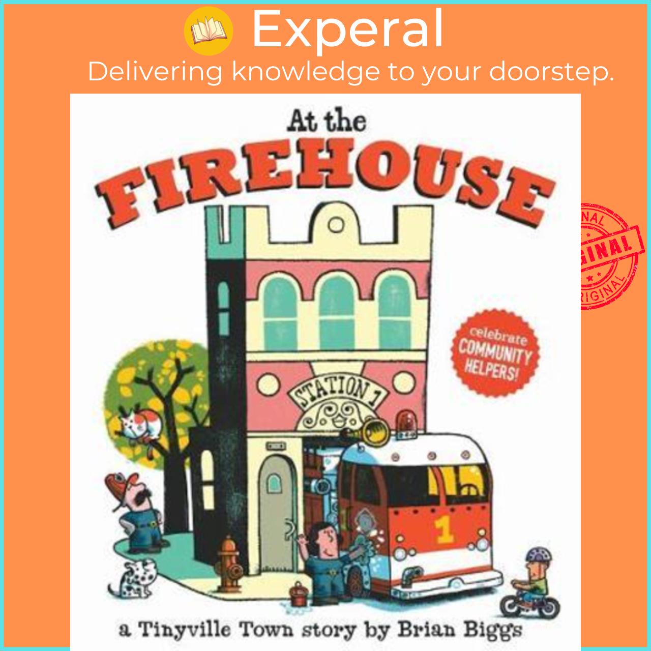 Sách - At the Firehouse  by Brian Biggs