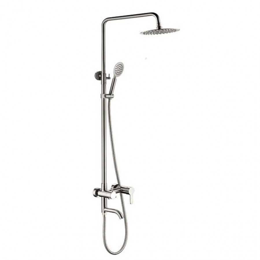 Bộ sen cây tắm đứng nóng lạnh cao cấp Inox SUS 304 - SUBI