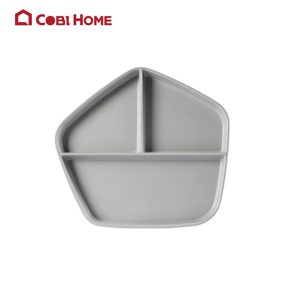 Đĩa chia ngăn melamine cao cấp (2 màu)