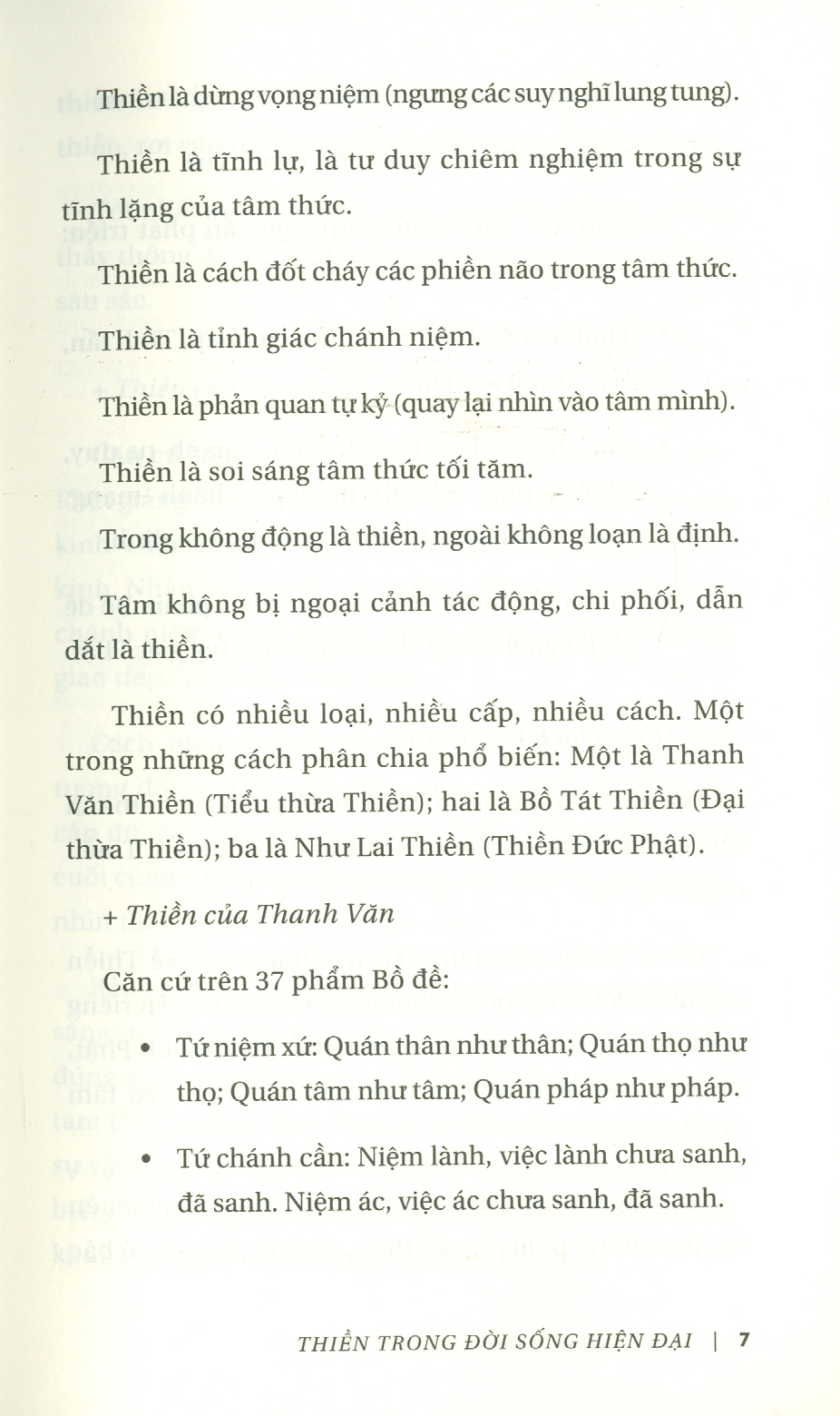 Thiền Trong Đời Sống Hiện Đại