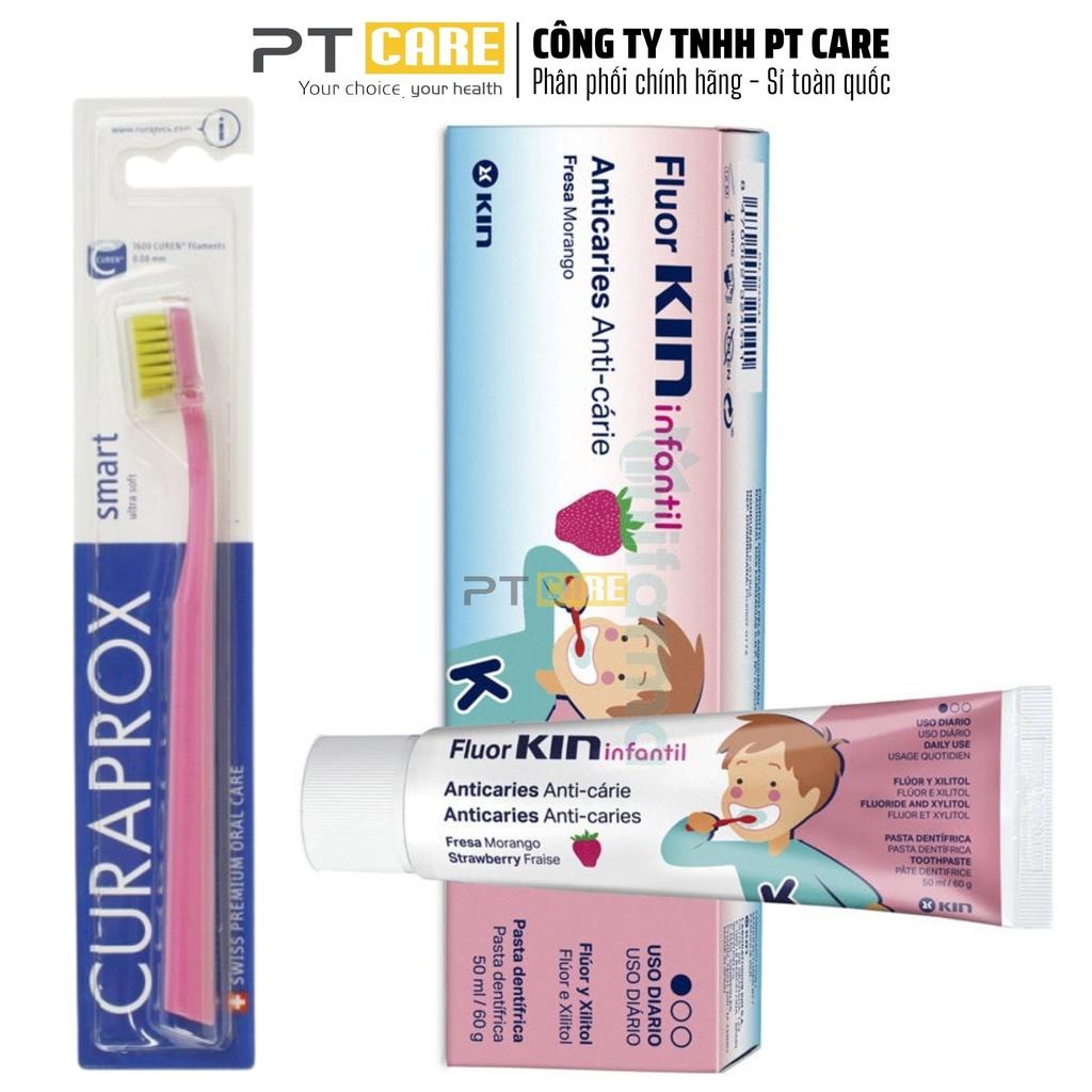 Kem Đánh Răng FLUOR KIN CHILDREN Ngừa Sâu Răng Trẻ Em 1 - 5 Tuổi 50ml/60g